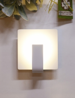 LED 정사각 간접 벽등 3W (블랙,화이트)