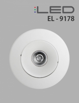 [LED 12W]EL-9178 COB 3인치 매입등(다운라이트)(타공 75~100파이)